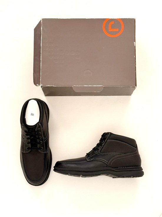 Rockport Black Men’s Northfield Waterproof Oxfords— Lace-Up Comfort